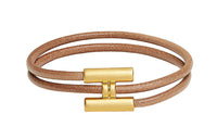 HERMES Bangles Men Light Umber