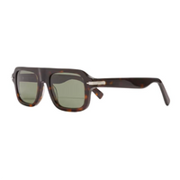 DIOR Metal Acetate Square Sunglasses Men's Tortoiseshell