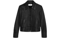 CELINE SS23 Leather Jacket Men's Black