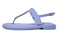 CHANEL Stylish Sandals Women's Purple