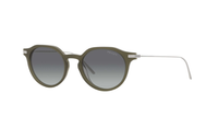 PRADA Acetate Round Sunglasses Men's Green