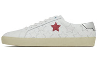 SAINT LAURENT Star-patch Lace-up Sneakers