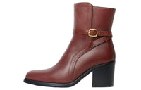 CELINE Ankle Boots Women's Brown