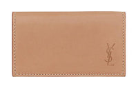 SAINT LAURENT Calfskin Key Pouch Men's Brown