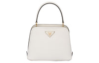 PRADA Matinée Leather Shoulder Bag Crossbody Bag Handbag Women's White