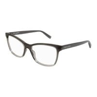 SAINT LAURENT Acetate Square Eyeglass Frames Women's Gray