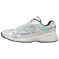 DIOR B30 Low-Top Casual Shoes Men's Gray Green