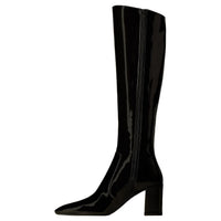 SAINT LAURENT Lauren Knee-high Boots 7cm Women's Black