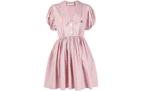 MIU MIU Short-Sleeved Dresses Women's Pink