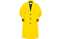 PRADA Velvet Jackets Women's Yellow