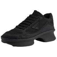 PRADA Logo Patch Trainers Women's