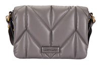 MIU MIU Quilting Lambskin Crossbody Bag Shoulder Bag Women's Gray