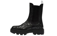 MIU MIU Short Chelsea Boots Women's Black