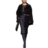 CHANEL FW24 Coats Women's Black