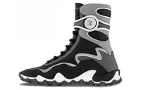 LOUIS VUITTON Ankle Boots Women's Black Gray