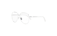 DIOR Titanium Round Eyeglass Frames Women's Silver