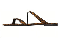 SAINT LAURENT Tanger Open Toe Slides Women's