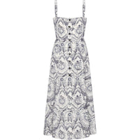 DIOR Slip Dresses Women's White Blue