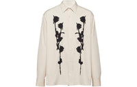 PRADA Cotton Shirt Shirt Men's Sand