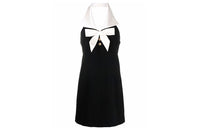SAINT LAURENT Sleeveless Dresses Women's Black