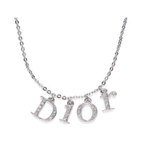 DIOR Rhinestone Bracelets Women's Silver
