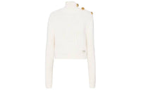 PRADA Button-embellished Wool Jumper