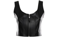 DIOR Zipped Leather Vest