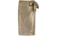 SAINT LAURENT Tied Pencil Skirt