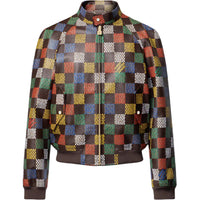 LOUIS VUITTON Damier Leather Blouson