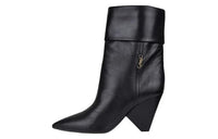 SAINT LAURENT Niki Ankle Boots Women's Black