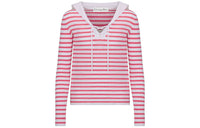DIOR SS22 Slim Fit Knitwear Women's Pink White Multicolor