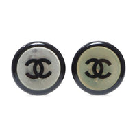 CHANEL 2001 Cc Clip on Earrings