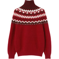 Loro Piana FW24 Cashmere Sweater Women's Bright Rouge Red
