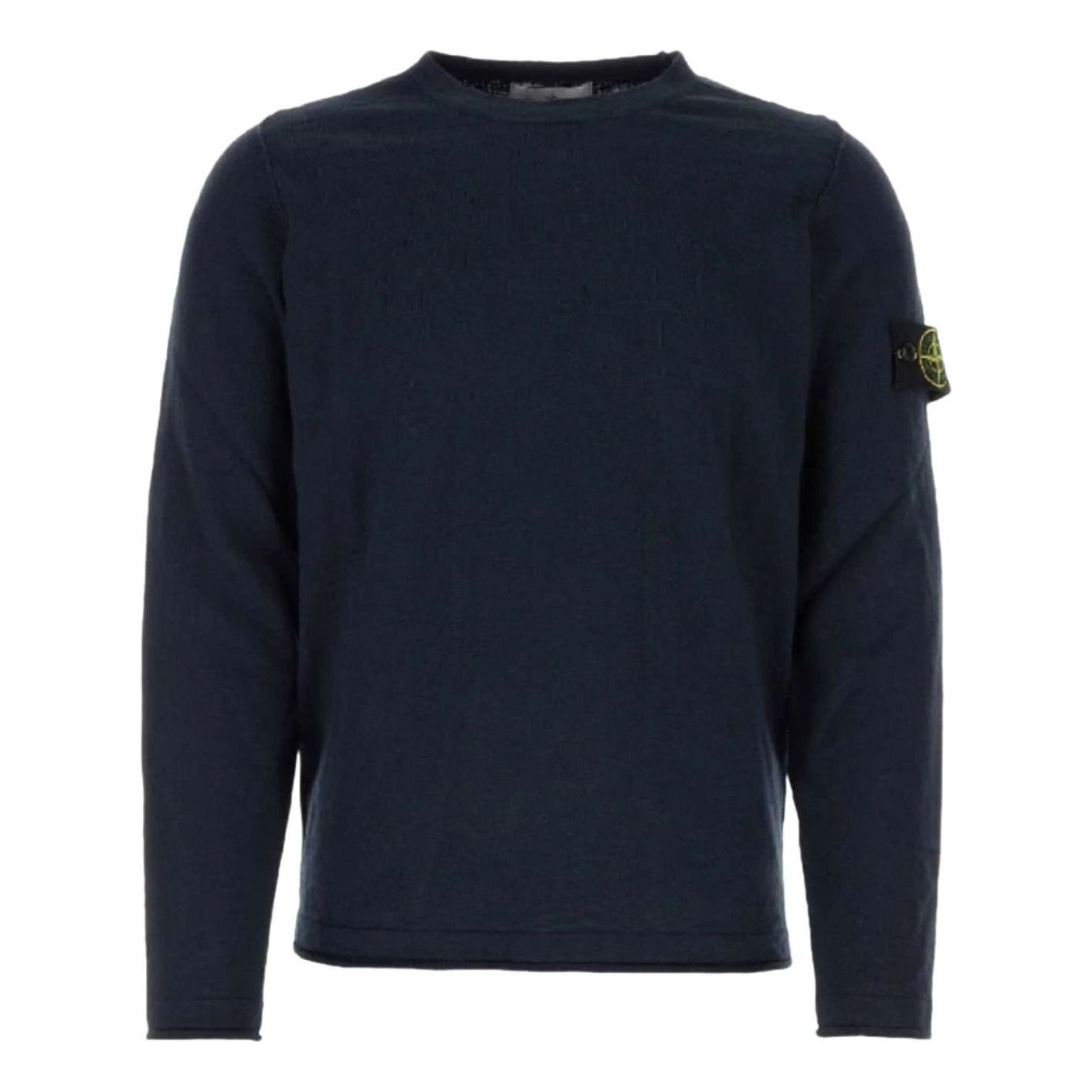 STONE ISLAND 502B0 Crewneck Knit 'Navy Blue' 8015502B0-A0020