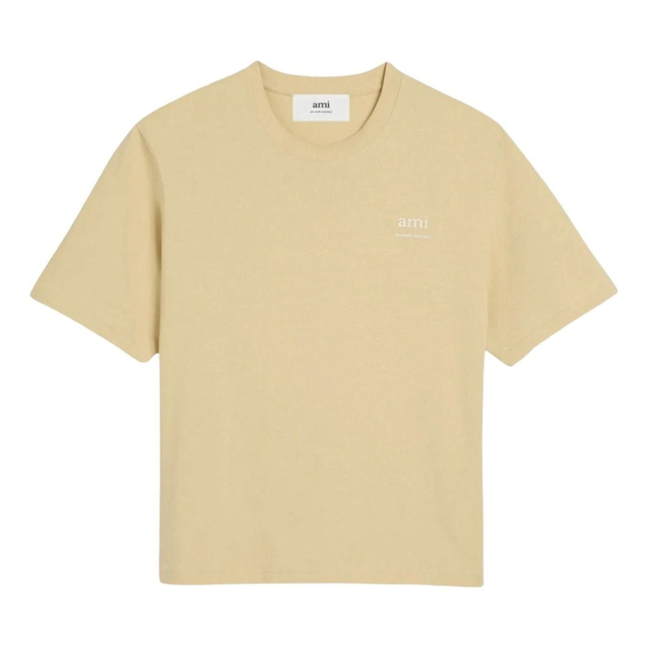AMI Alexandre Mattiussi T-Shirt 'Cream' UTS024-726-721