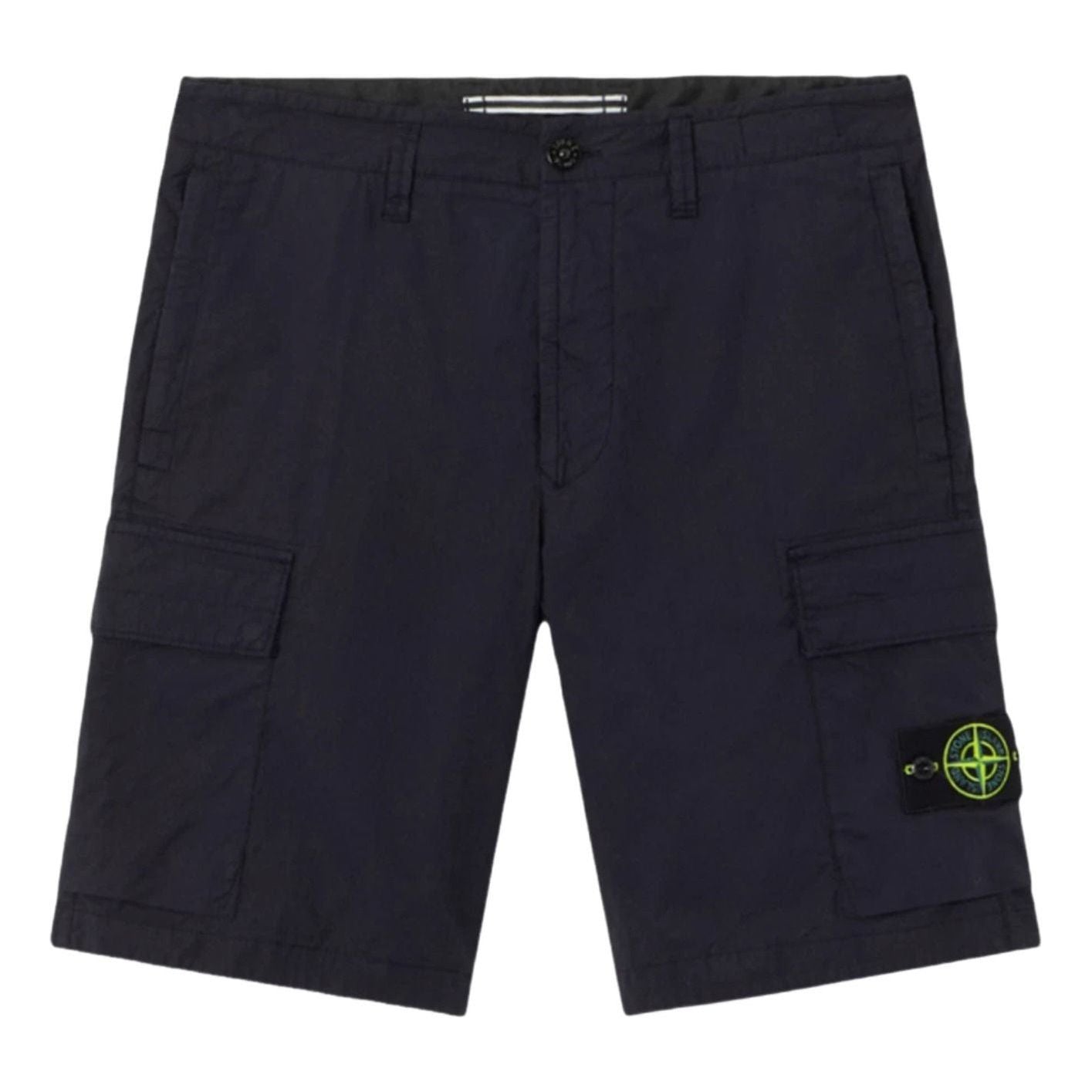 STONE ISLAND Regular Fit Cargo Bermuda Shorts 'Navy Blue' K1S15L100L-08S0003-V0020