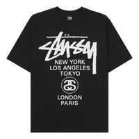 Stussy World Tour T-Shirt 'Black' 3903860-BLK