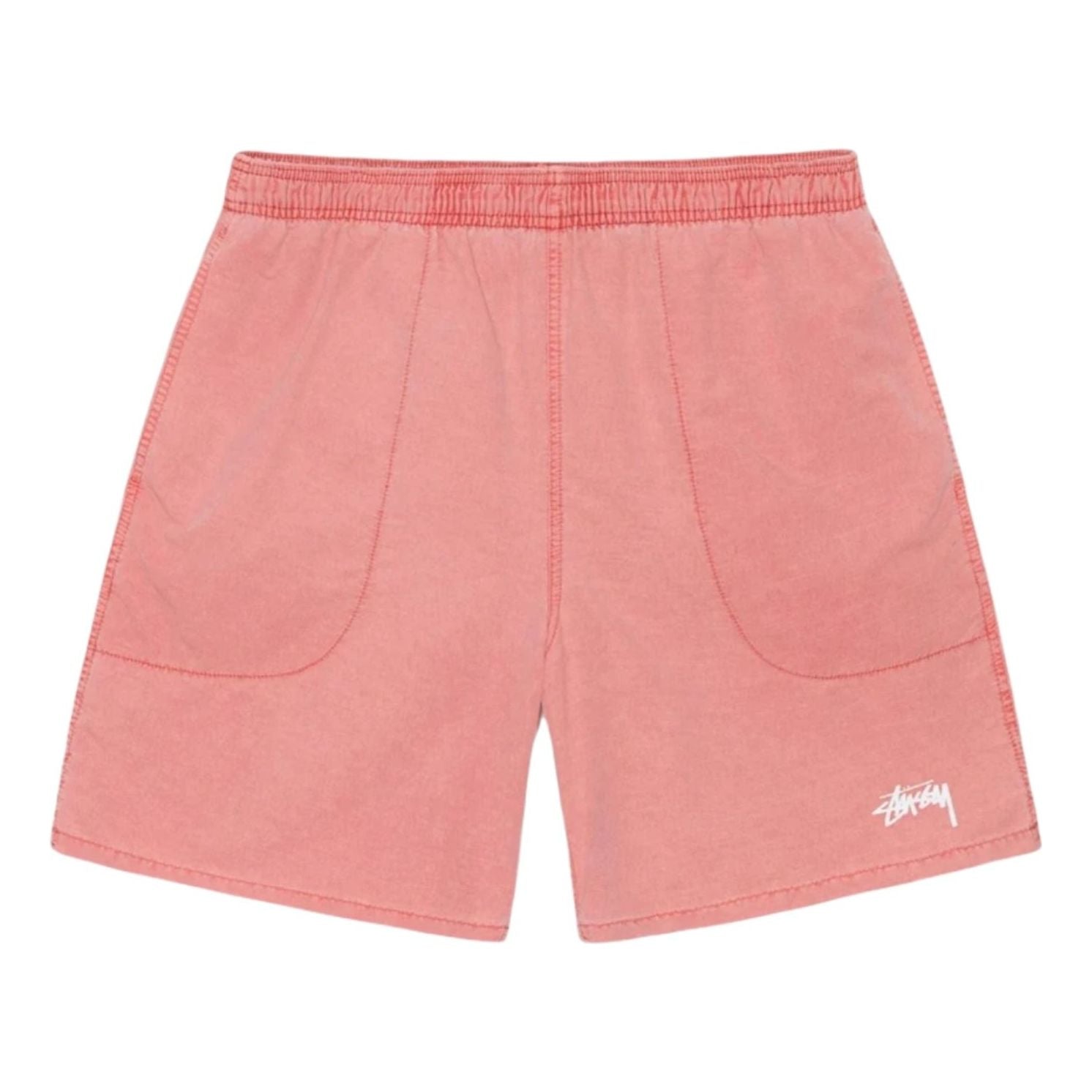 Stussy Stock Water Pigment Short 'Pink' 113161-PNK