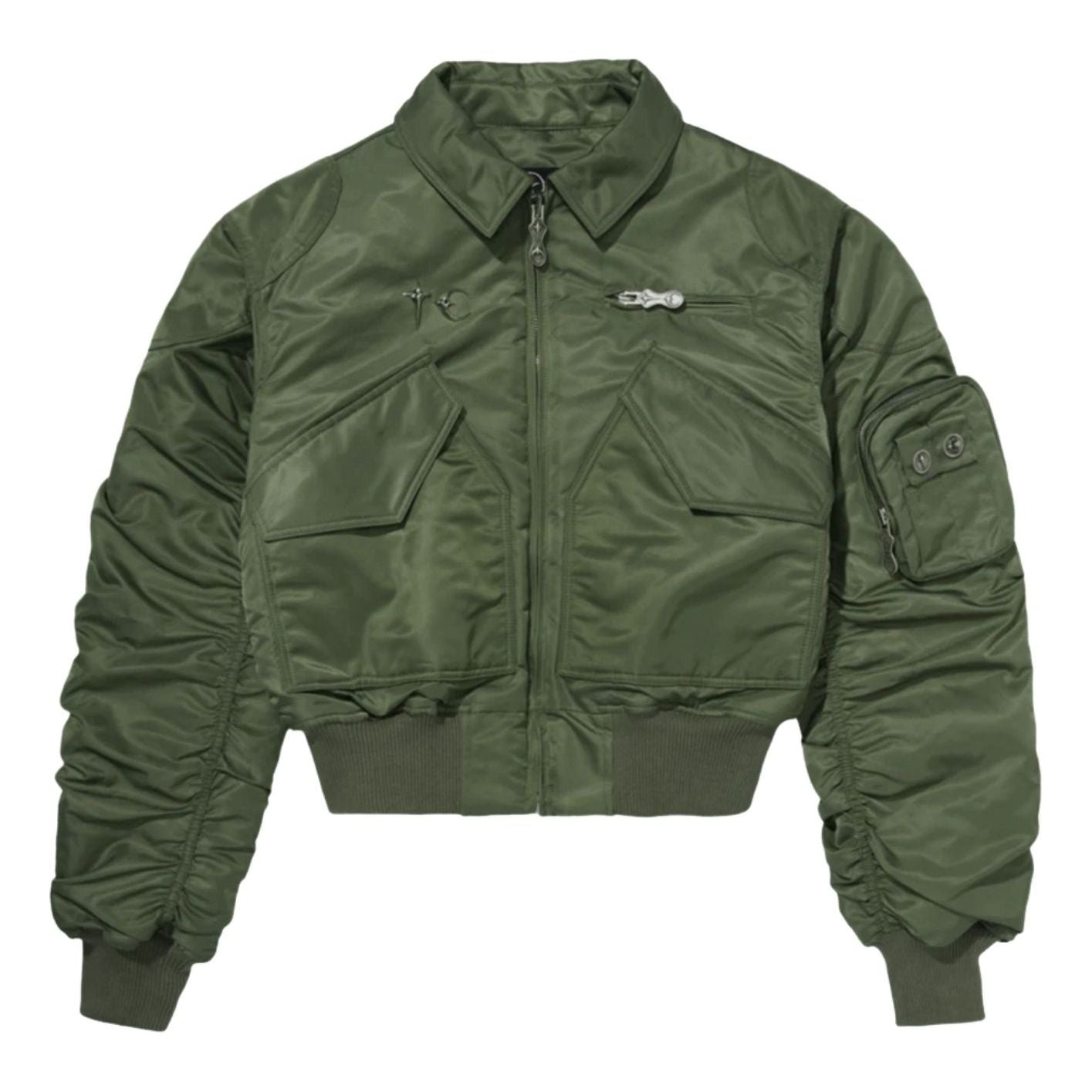Thug Club A Wingless Bird Jacket 'Khaki' TC24JP1202