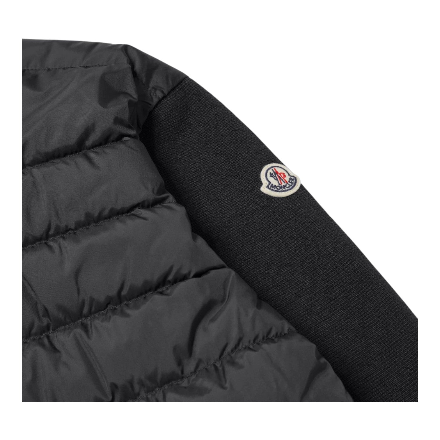 Moncler Padded Wool Cardigan Jacket 24FW 'Black' J2-091-9B50700-A9341-999