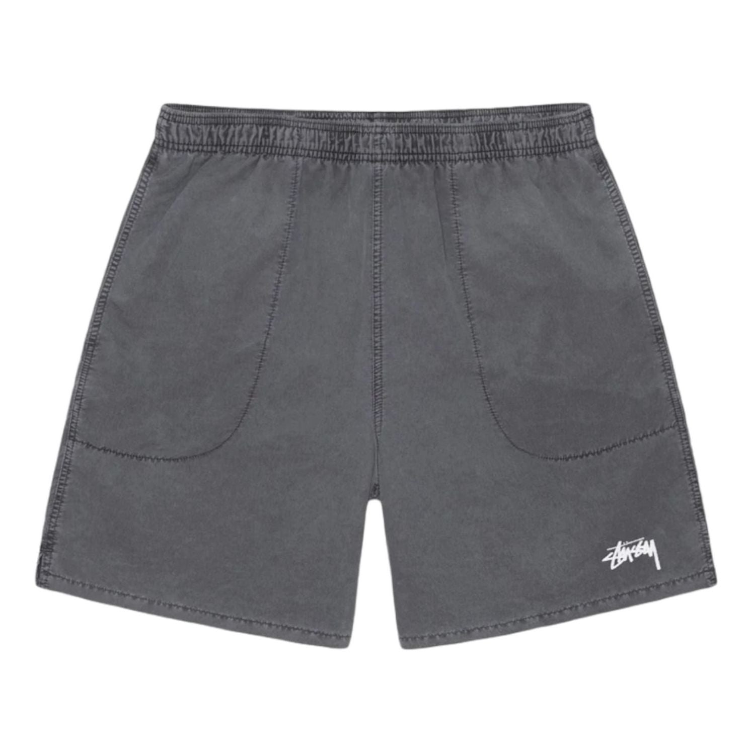 Stussy Stock Water Pigment Short 'Charcoal' 113161-CRL