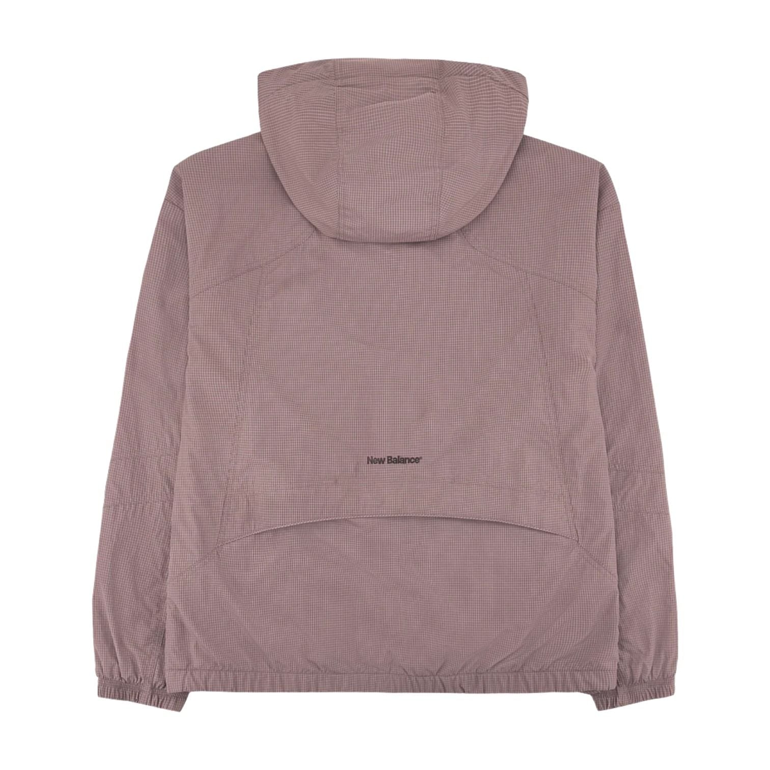 New Balance Uni 740 Shifted Woven Jacket Asia Sizing 'Grey Pink' NBNAG21303-GP