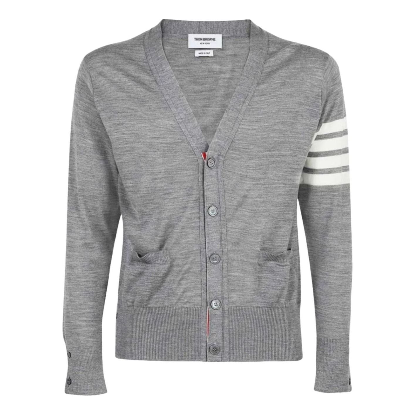 THOM BROWNE Cardigan 'Gray' MKC002A-Y1014-058