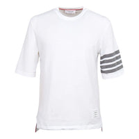 THOM BROWNE Short Sleeve T-Shirt 'White' MJS168G-07862-100