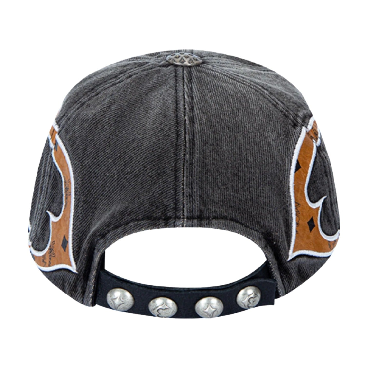 Thug Club x MCM Tribal Leather Cap 'Black' MECDSZY028K001
