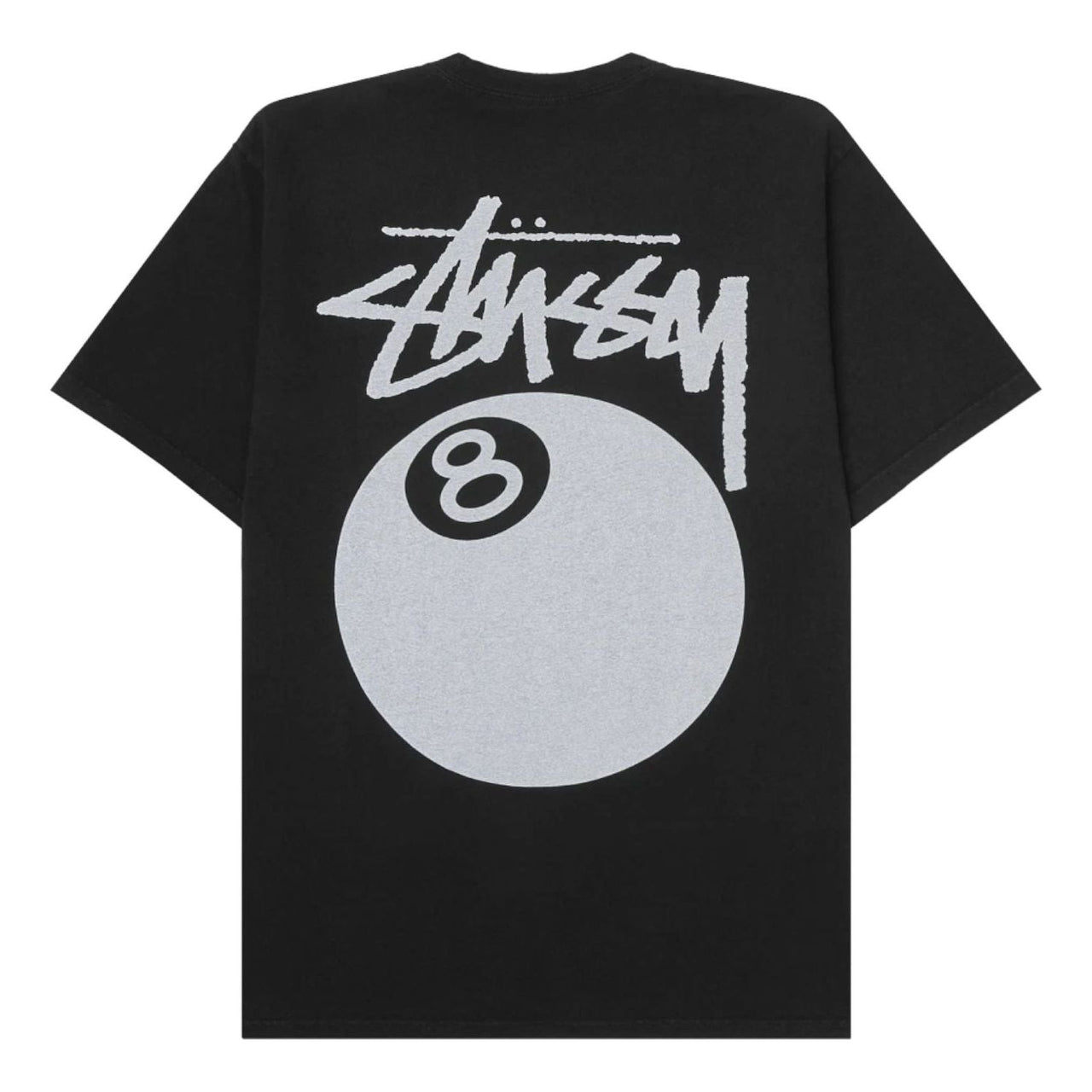 Stussy 8 Ball Pigment Dyed T-Shirt 'Black' 1905022-BLK