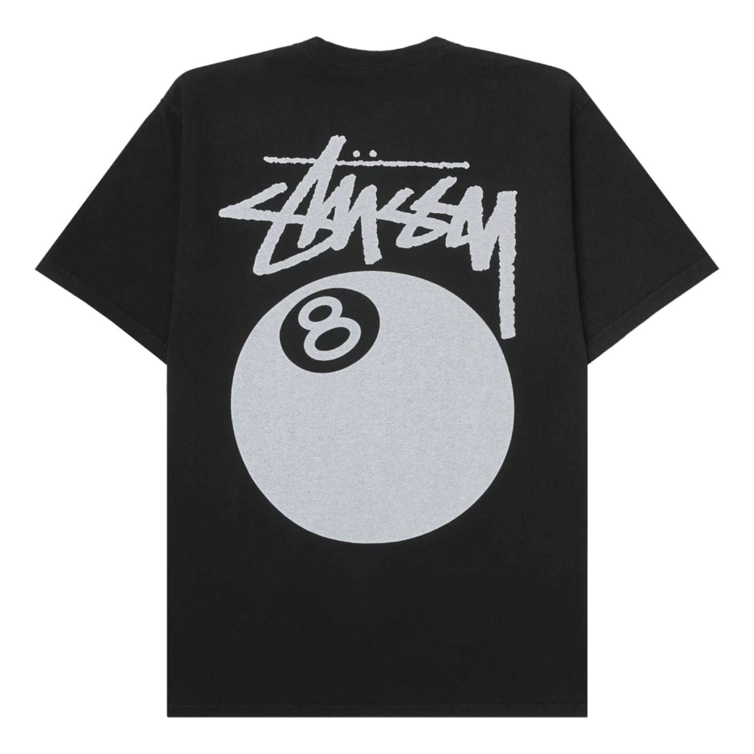Stussy 8 Ball Pigment Dyed T-Shirt 'Black' 1905022-BLK