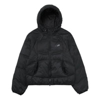 (WMNS) New Balance Flying Lightweight Hooded Down Jacket Asia Sizing 'Black' NBNPF4W942-19