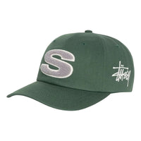 Stussy Chenille S Low Pro Cap 'Forest Green' 1311061-FRG