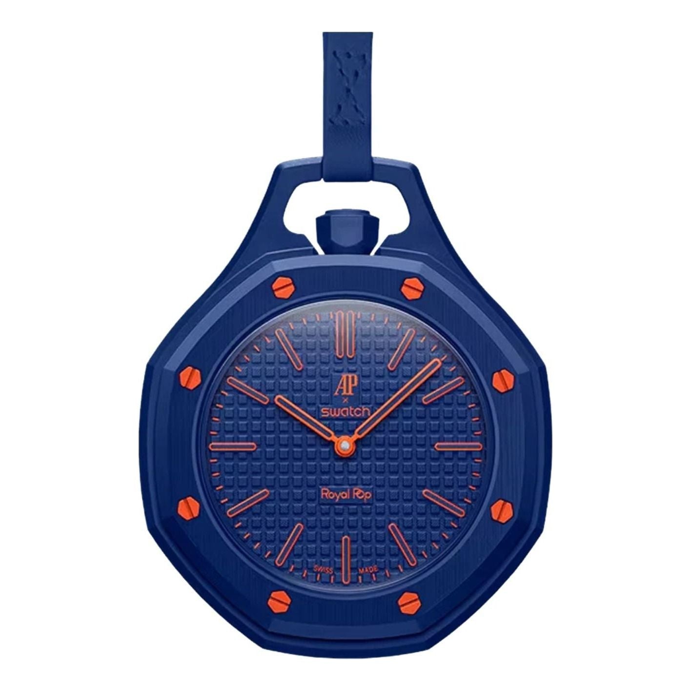 Swatch X Audemars Piguet Bioceramic Royal Pop 'Orenji Hachi' SSX03L103N